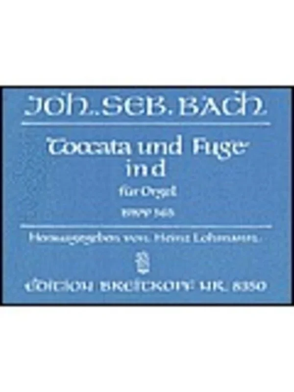 Toccata And Fugue Bwv 565 D Min (Softcover Book)