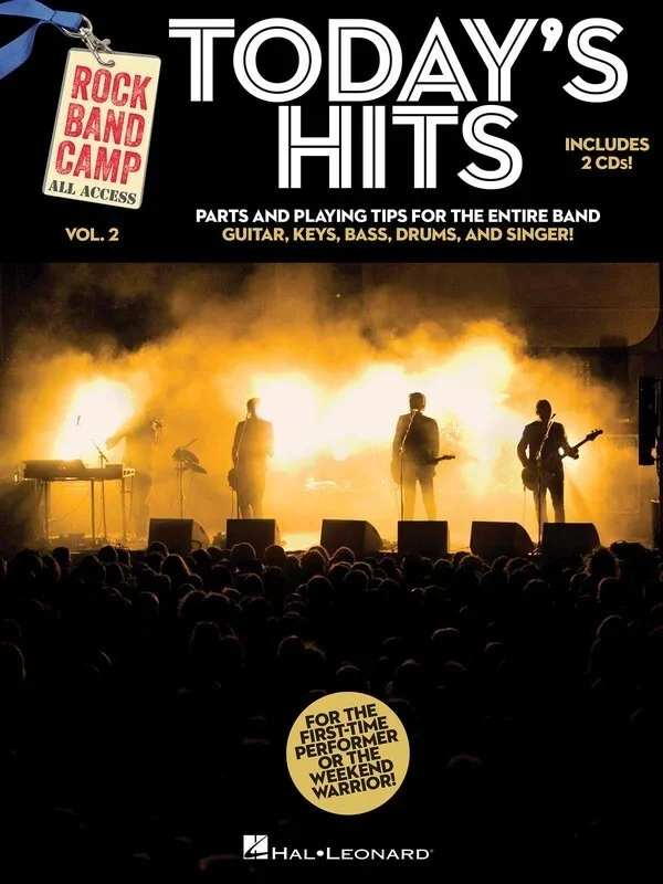 Todays Hits Rock Band Camp V2 Book/2CD (Softcover Book/CD)