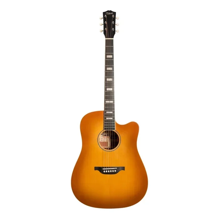Tokai ‘Terra Nova’ S4 Dreadnought Cutaway Acoustic-Electric Guitar (Honey Burst)