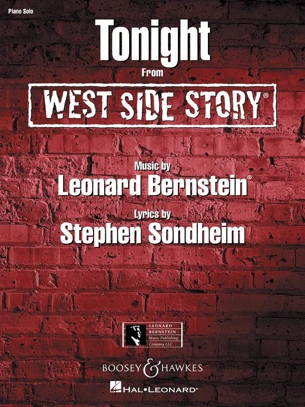 Tonight (West Side Story) Piano Solo (Softcover Book)