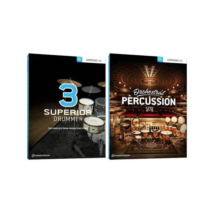 Toontrack Superior Drummer 3 Orchestral Edition – Software Instrument (Software Serial number)