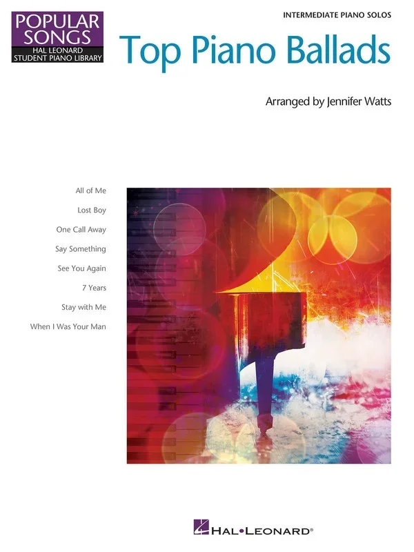 Top Piano Ballads Popular Songs Series (Softcover Book)
