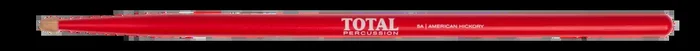 Total Percussion 5A Wood Tip Drumsticks with Red Finish