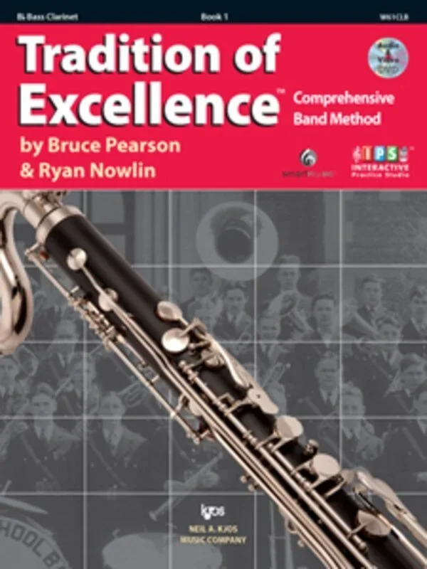 Tradition Of Excellence Book 1 Bass Clarinet Book/Dv (Softcover Book/DVD)