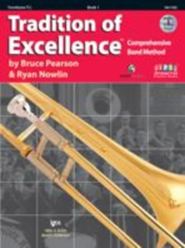 Tradition Of Excellence Book 1 Trombone Tc Book/DVD (Softcover Book/DVD)