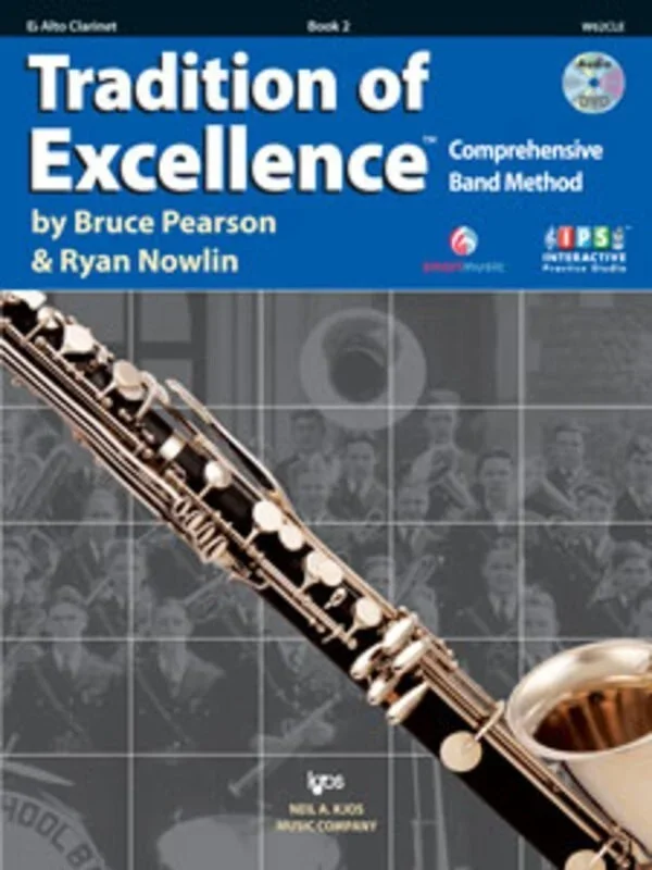 Tradition Of Excellence Book 2 Alto Clarinet Book/Dv (Softcover Book/DVD)