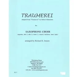 Traumerei – Saxophone Choir (SAATTBBs)