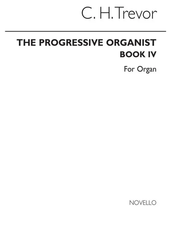 Trevor Progressive Organist Book4(Arc) (Softcover Book)