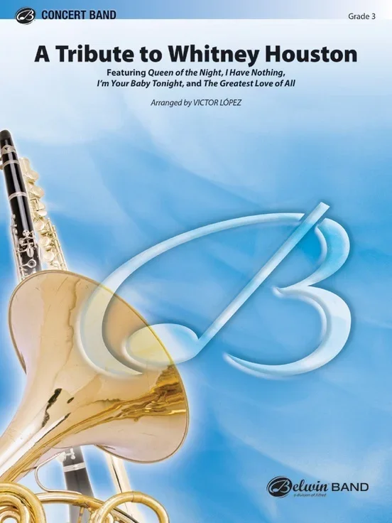 Tribute To Whitney Houston Concert Band Gr 3