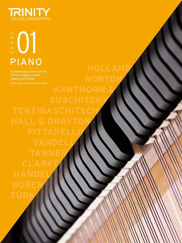 Trinity Piano Exam Pieces & Exercises 2021-23, Grade 1