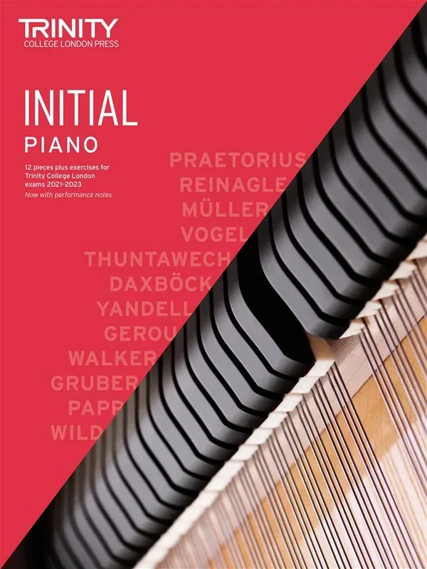 Trinity Piano Exam Pieces & Exercises 2021-23, Initial