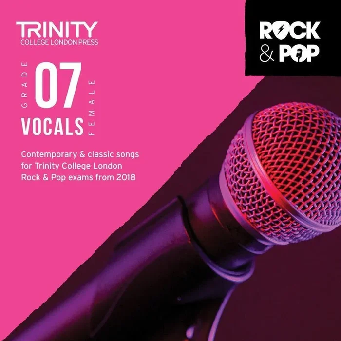 Trinity Rock and Pop Female Vocals Gr 7 CD 2018 (CD Only)