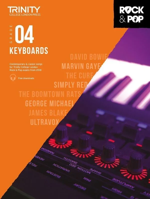 Trinity Rock and Pop Keyboards Gr 4 2018 (Softcover Book)