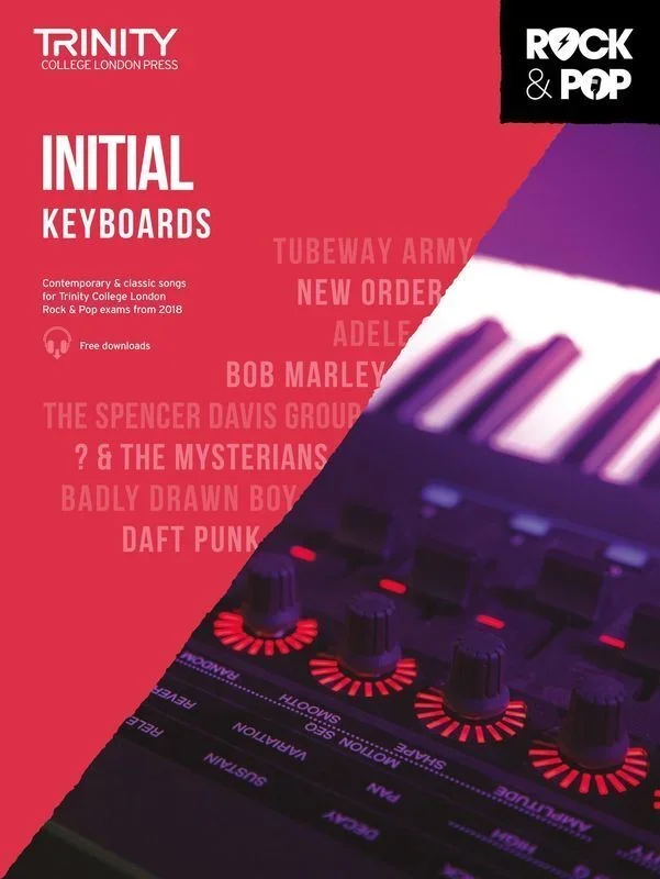 Trinity Rock and Pop Keyboards Initial 2018 (Softcover Book)
