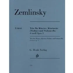 Trio in D minor, Op. 3 – Clarinet (or Violin), Cello and Piano
