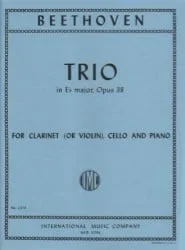 Trio in E flat major Op 38 – Clarinet, Cello, Piano