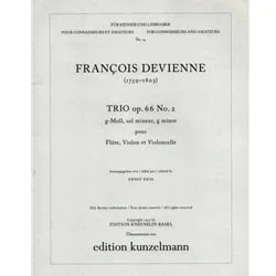 Trio in G Minor, Op. 66, No. 2 – Flute, Violin, and Cello