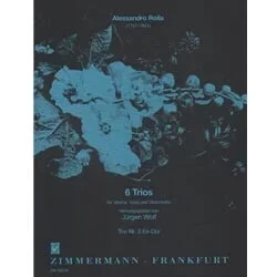 Trio No. 3 in E-flat major from 6 Trios – Violin, Viola and Cello