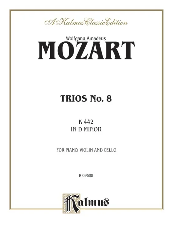 Trio No 8 D Min K442