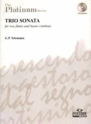 Trio Sonata (Bk/CD) – Flute Duet and Basso Continuo