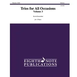 Trios for All Occasions Vol 3 – Flute (Interchangeable)