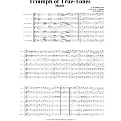 Triumph of True-Tones – Saxophone Ensemble