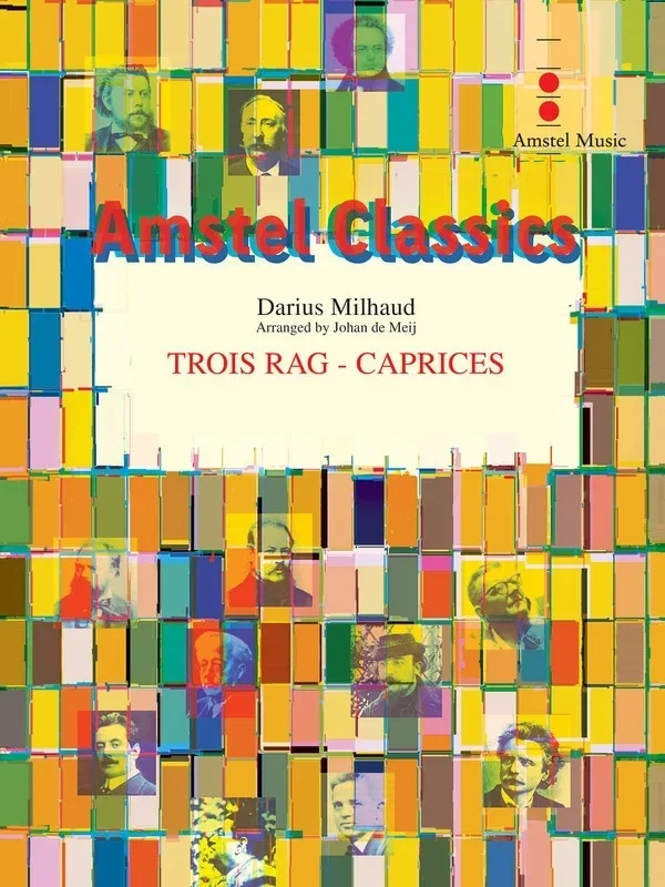 Trois Rag-Caprices De Meij Gr 4 Sc Only (Music Score)