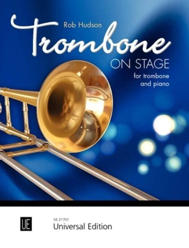 Trombone On Stage Trombine and Piano (Softcover Book)