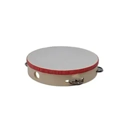 Trophy 8″ Tambourine with Synthetic Head