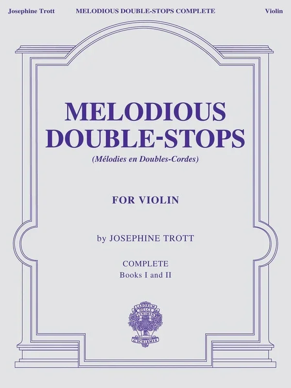 Trott – Melodious Double Stops Complete 1 and 2 Violin (Softcover Book)