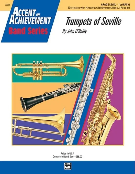 Trumpets Of Seville Concert Band Gr 1.5