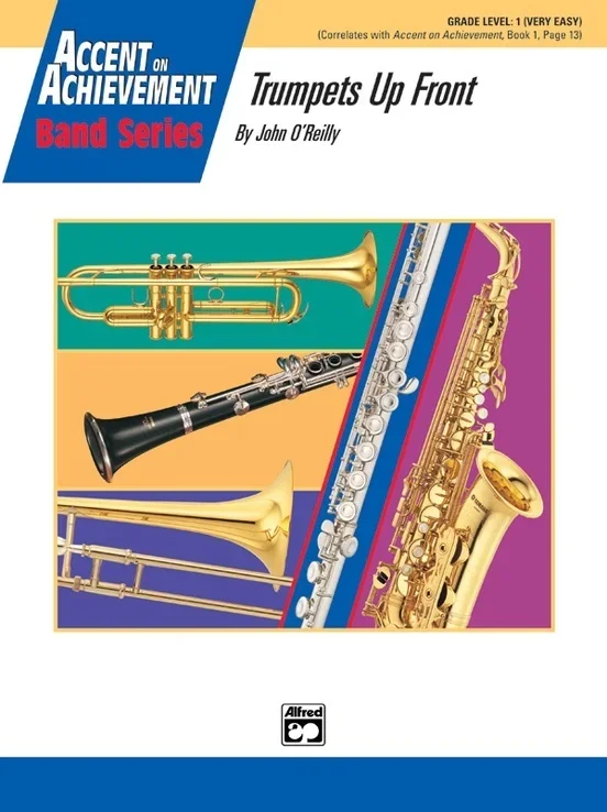 Trumpets Up Front Concert Band Gr 1