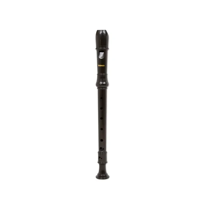 Tudor TD175AM 1-pc Antimicrobial Soprano Recorder – Brown