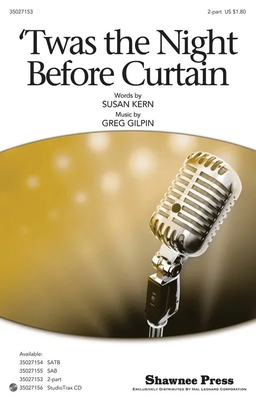 Twas The Night Before Curtain 2Pt (Octavo)