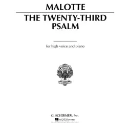 Twenty-Third Psalm – High Voice and Piano