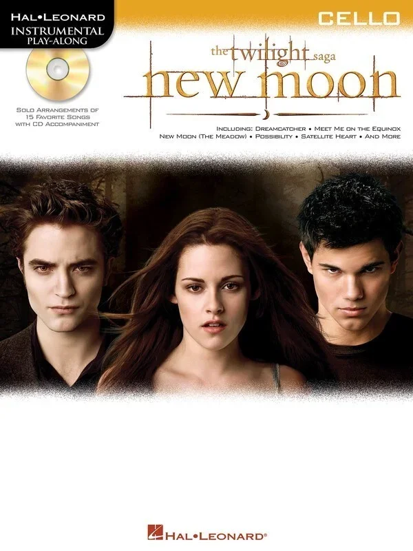 Twilight New Moon Book/CD Cello (Softcover Book/CD)