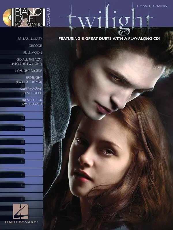 Twilight Piano Duet Play Along Book/CD V33 (Softcover Book/CD)