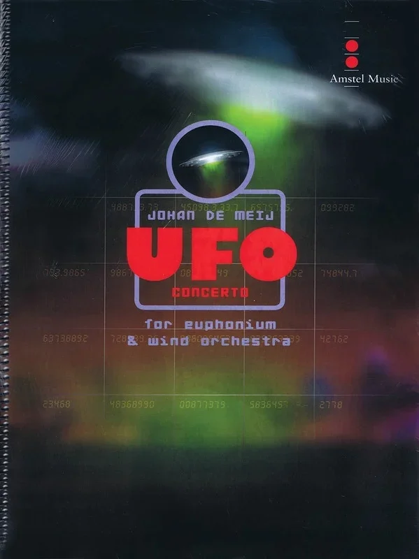 UFO Concerto For Eupho and Wind Orch Concert Band 5 Score/Parts