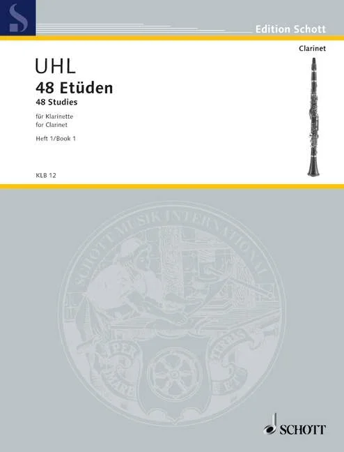Uhl: 48 Studies for Clarinet – Volume 1