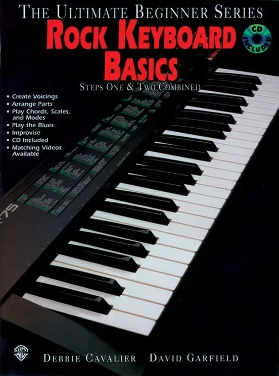 Ultimate Beginner Rock Keyboard Book/CD