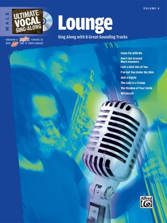Ultimate Vocal Singalong Lounge Male Voice Book/CD