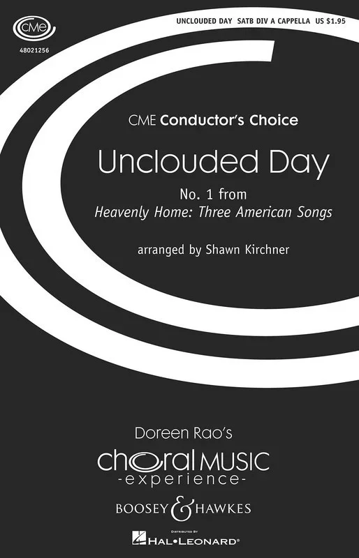 Unclouded Day SSAATTBB Book