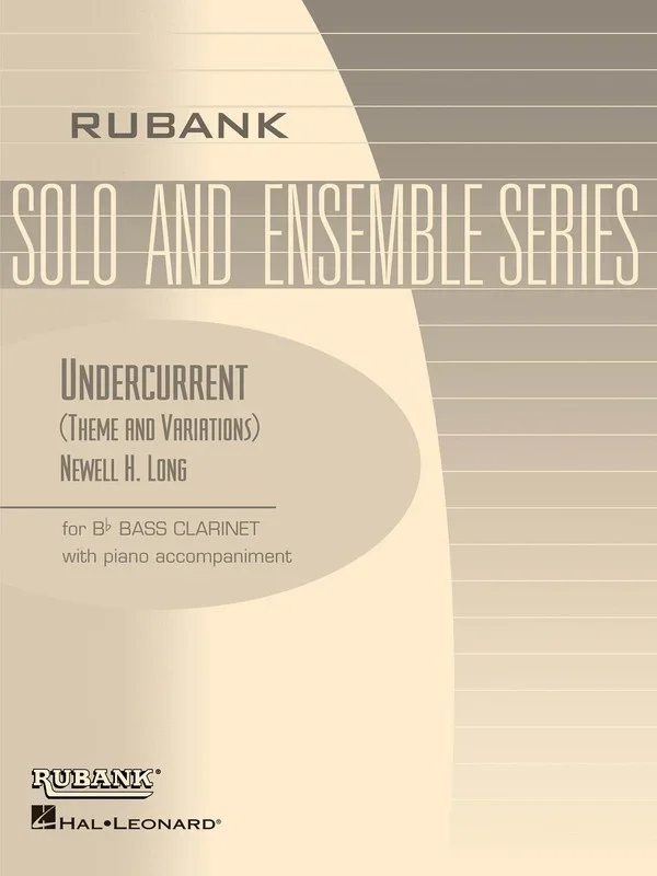 Undercurrent B Flat B clarinet Piano (Softcover Book)