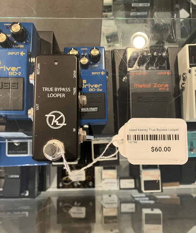 Used Keeley True Bypass Looper
