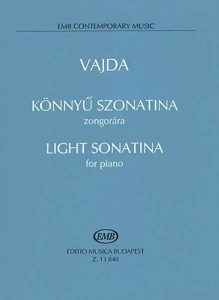 Vajda: Könnyű szonatina (Light Sonatina)