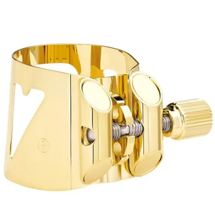VANDOREN LC07P Alto Sax Gold-Gilded Ligature & Cap