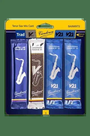 Vandoren Tenor Sax Classic Mix Card