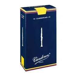 Vandoren Traditional Eb Clarinet Reeds – Strength 3.5 Box of 10