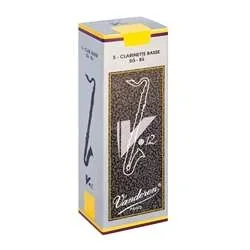 Vandoren V12 Bass Clarinet Reeds – Strength 3.5 Box of 5