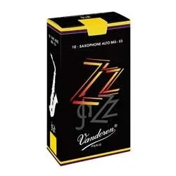 Vandoren ZZ Alto Saxophone Reeds – Strength 3.5 Box of 10